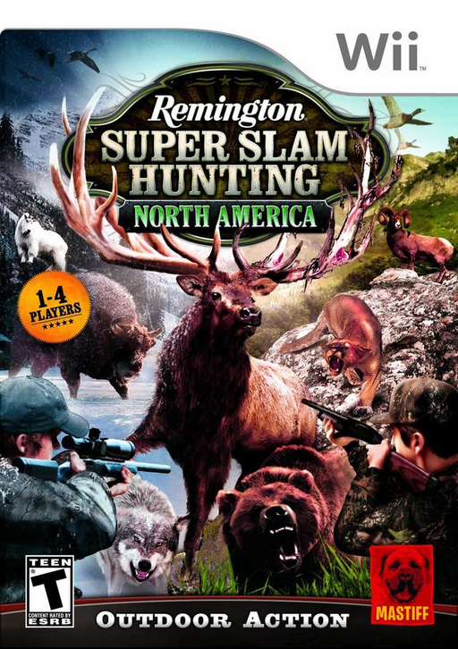 Remington Super Slam Hunting: North America box art for Wii